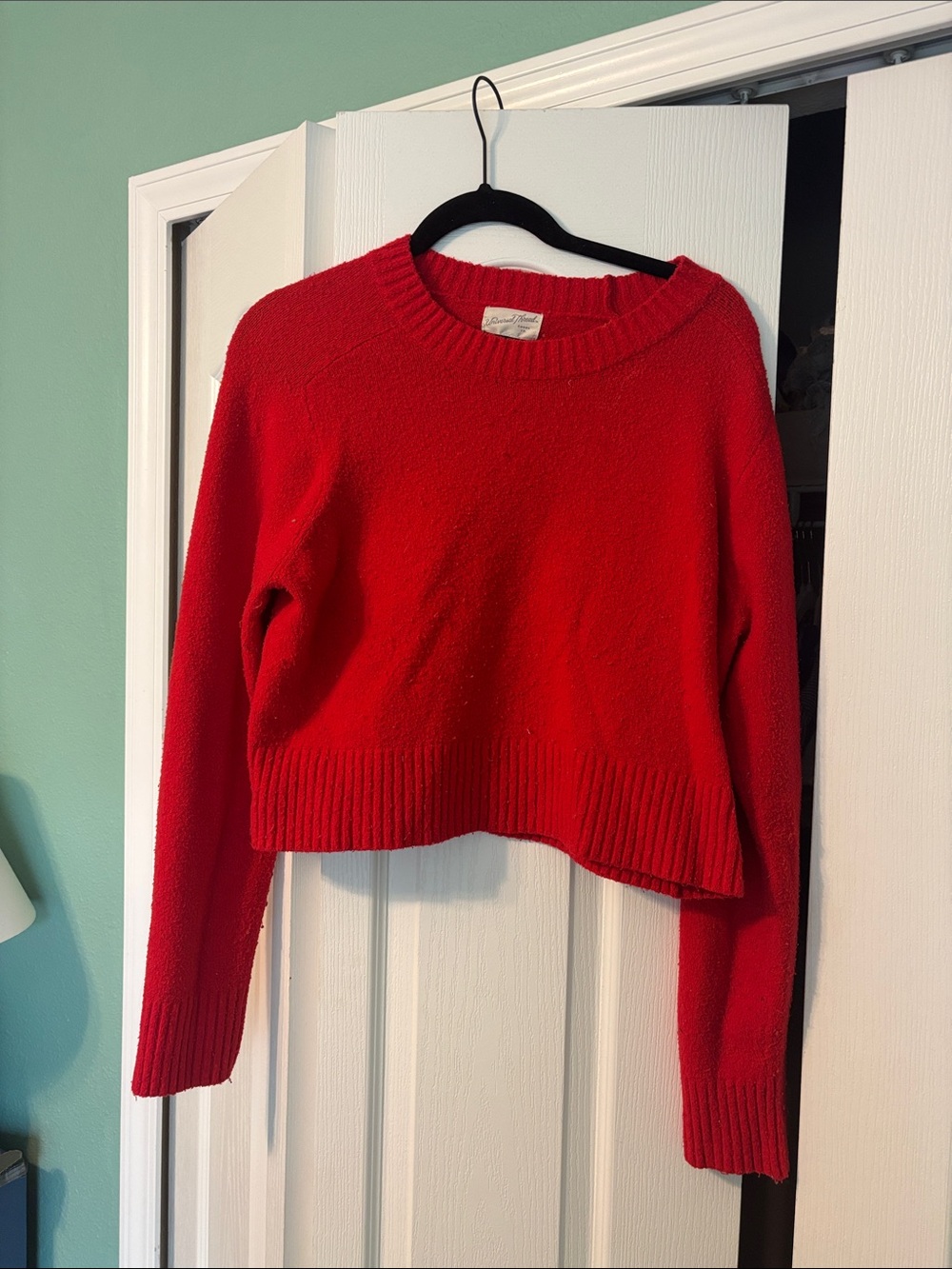 Universal Thread Bright Red Crewneck Sweater